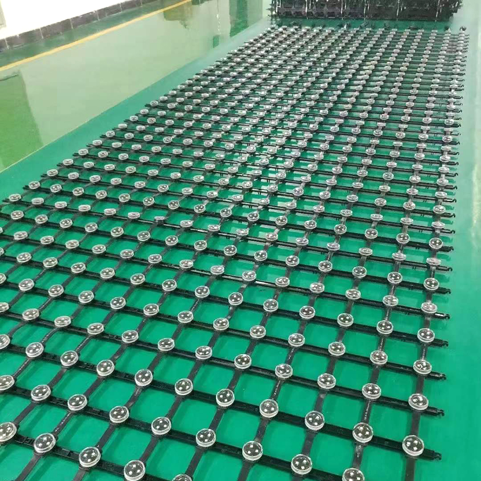 一種亮化led網格屏_深圳市華宇星光電(圖2)