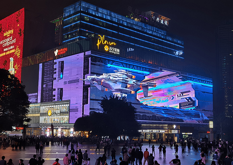 什么樣的戶外LED像素網(wǎng)格屏能讓我們的廣告更出眾呢？(圖3)